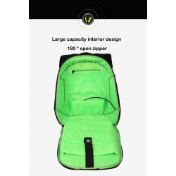 MochilasMochila antirrobo con carga USB - impermeable - bolsa portátil de 15.6 pulgadas