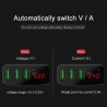 Cargadores3.4Un cargador USB de 3 puertos rápido inteligente con pantalla LED - enchufe de la UE