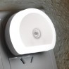 LED dual USB charger plug with sensor lightChargers