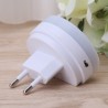 LED dual USB charger plug with sensor lightChargers