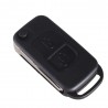 LlavesConcha plegable - caja de fob clave - 2 botones para Mercedes Benz SLK E113 A C E S W168 W202 W203