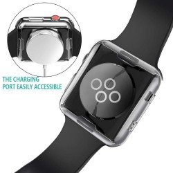 AccesoriosCaja de protección TPU HD ultra fina para Apple Watch 1-2-3-4-5 - 38mm - 40mm - 42mm - 44mm