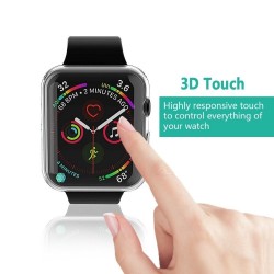 AccesoriosCaja de protección TPU HD ultra fina para Apple Watch 1-2-3-4-5 - 38mm - 40mm - 42mm - 44mm