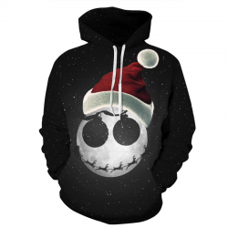 Hoodies & Sudadera3D Christmas Halloween Skull print - hoodie - unisex