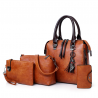 ConjuntosBolsa de cuero de lujo set incl purse 4 piezas