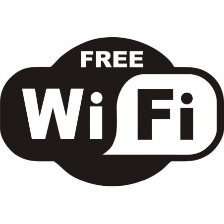 Pegatinas de paredWiFi GRATIS - pegatina