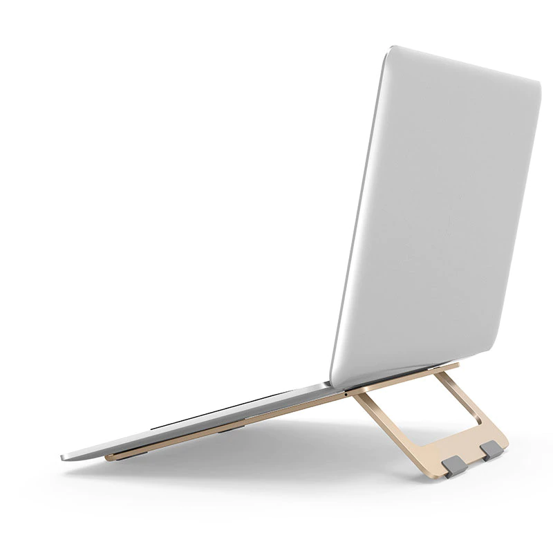 Accesoriosplegable - soporte de aluminio ajustable para portátil & tableta
