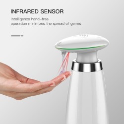 Baño & AseoDispensador automático de jabón sin tacto con sensor infrarrojo 350ml