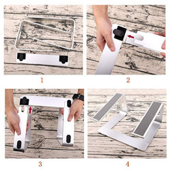 AccesoriosSoporte portátil de aluminio portátil con refrigeración