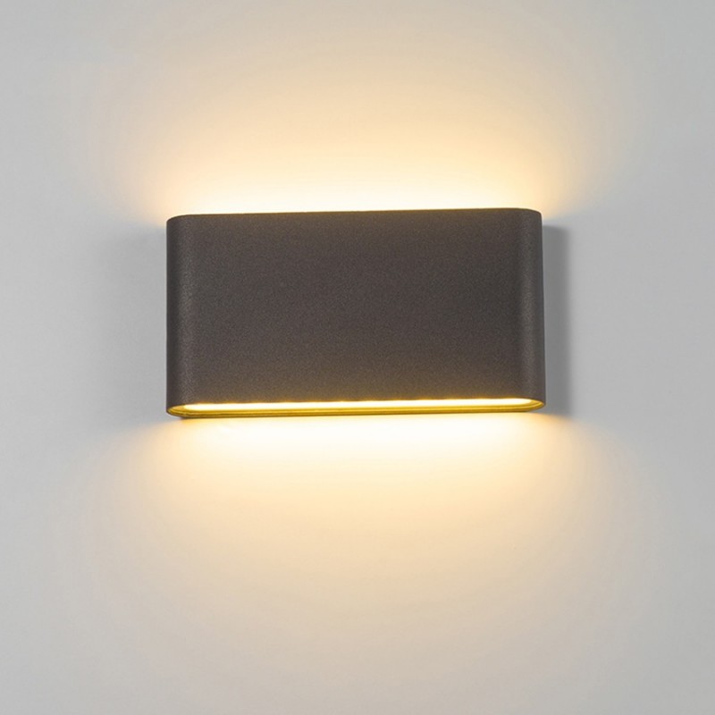 ApliquesModerno 6W - 12W LED interior - exterior lámpara de pared impermeable IP65