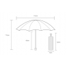Outdoor & CampingXiaomi 90FUN plegable paraguas de aleación de aluminio