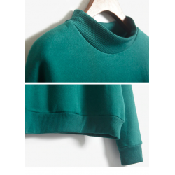 Hoodies & JerséisSudadera de terciopelo cálido con manga larga