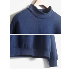 Hoodies & JerséisSudadera de terciopelo cálido con manga larga