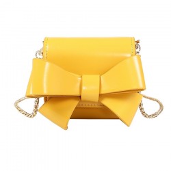 Small elegant bag with bow & chainBags