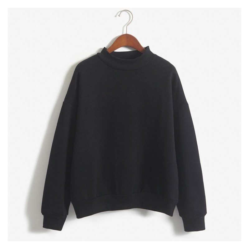 Warm velvet sweatshirt with long sleeveHoodies & Jumpers