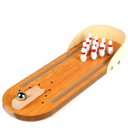 Bebé y niñosMini juego de bolos de madera