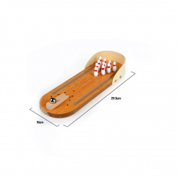 Bebé y niñosMini juego de bolos de madera