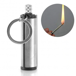 Herramientas de supervivenciaMetal flint match lighter - camping - emergencia fire starter - 1500 veces