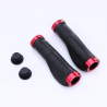 Anti-skid rubber - handlebar grips - for MTB bike - lock-on ends - 2 piecesBicycle