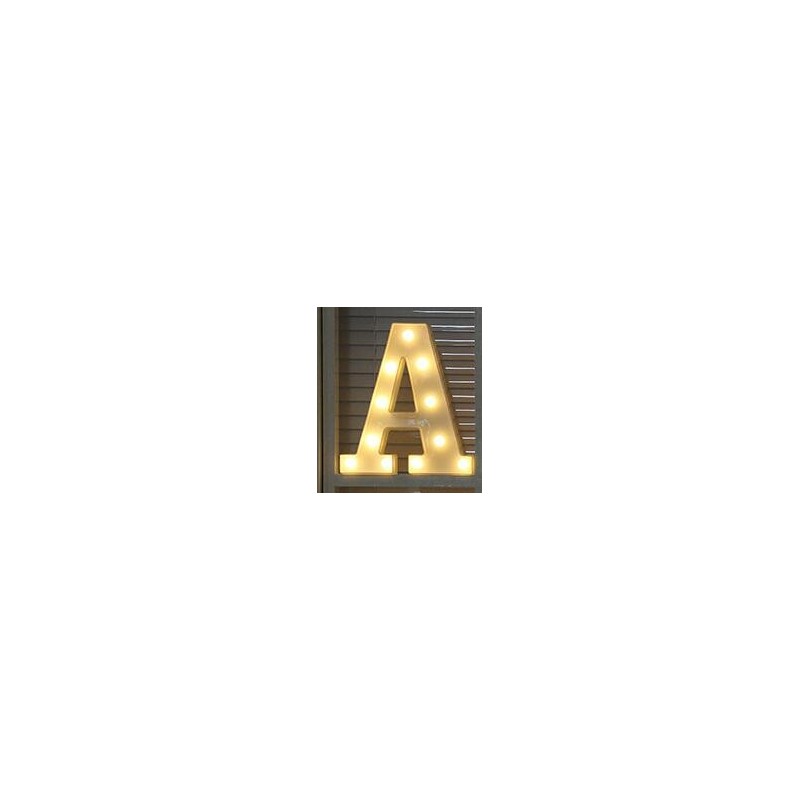 ApliquesLetras luminosas & números - luz de la noche LED - alfabeto