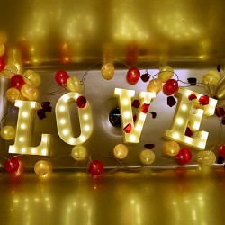 ApliquesLetras luminosas & números - luz de la noche LED - alfabeto