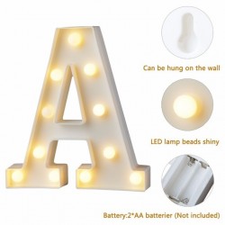 ApliquesLetras luminosas & números - luz de la noche LED - alfabeto