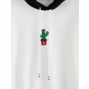 Hoodies & JerséisRebobinado con impresión de cactus