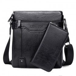 BolsosBolso bandolera de cuero de moda con billetera*