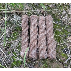 Waterproof waxed ropes - fire starters - waterproof - 4 piecesSurvival tools