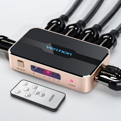 Conmutadores HDMI5 en 1 y 3 en 1 fuera - 4K Interruptor HDMI