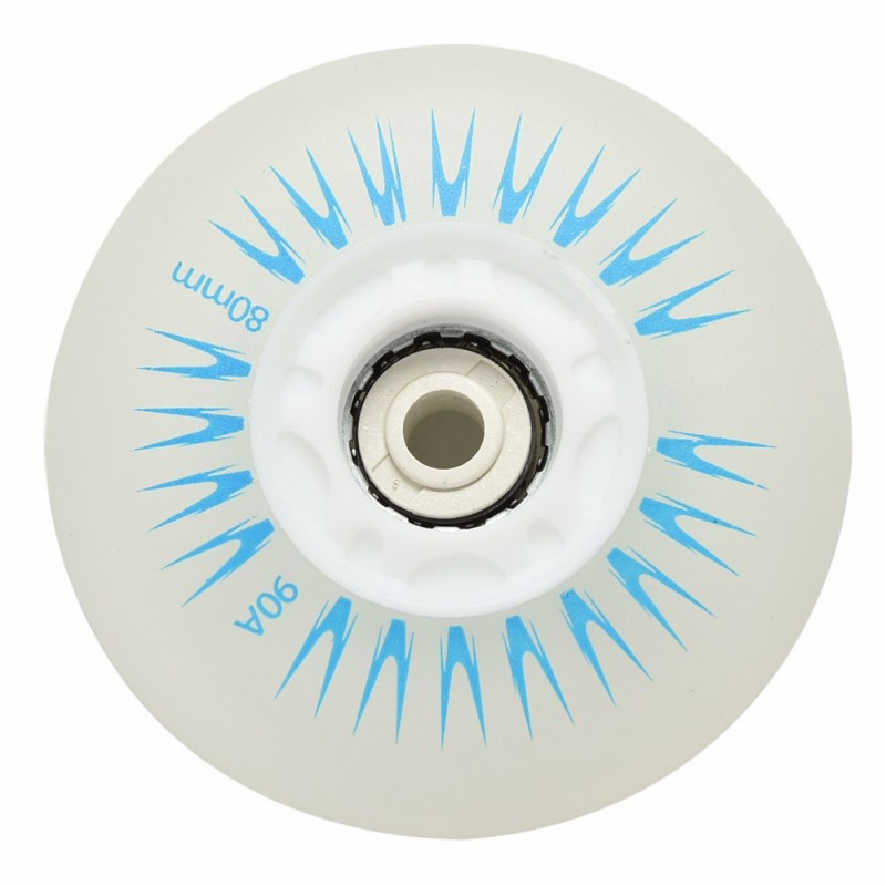 Flashing rubber wheels for roller skates - LEDSport & Outdoor