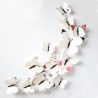 3D butterflies wall stickers - fridge magnets - 12 piecesWall stickers