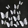 3D butterfly - wall sticker with magnet 12 piecesWall stickers