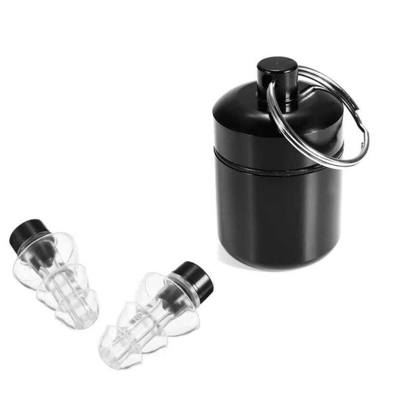 AudifonoGrifos anti-ruido - reutilizable - con caja - protección auditiva - enchufes de fiesta