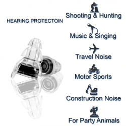 Anti-noise earplugs - reusable - with box - hearing protection - party plugsHearing aid