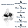 Anti-noise earplugs - reusable - with box - hearing protection - party plugsHearing aid