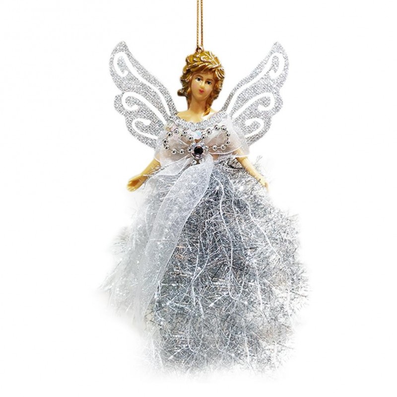 NavidadColgante Ángel - Decoración de árbol de Navidad - 22 cm