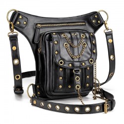 Multifunction waist & leg & shoulder steampunk bag - waterproof - unisexBags