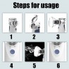 HumidificadoresNebulizador ultrasónico portátil - mini inhalador portátil - humidificador de aire - atomizador - conjunto