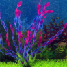 AcuarioInstalación de césped de plástico artificial - decoración de acuario