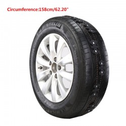 Partes de ruedaInvierno antideslizante universal rueda neumático cadena de emergencia 2 piezas