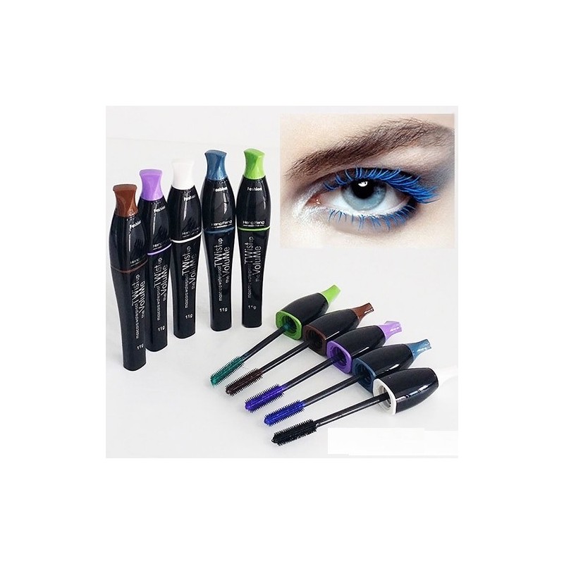 MaquillajeMascara colorida de larga duración - impermeable