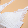 Lenceríasujetador de encaje sexy & bragas - ropa interior sin costura - conjunto