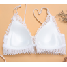 Lenceríasujetador de encaje sexy & bragas - ropa interior sin costura - conjunto