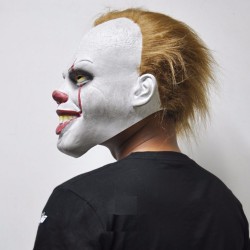 MáscaraHalloween payaso látex completo máscara de cara