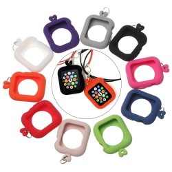 AccesoriosFunda de silicona para Apple Watch - con collar - 38mm - 40mm - 42mm - 44mm