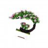 Japanese pink & purple flowers - artificial bonsai potArtificial flowers