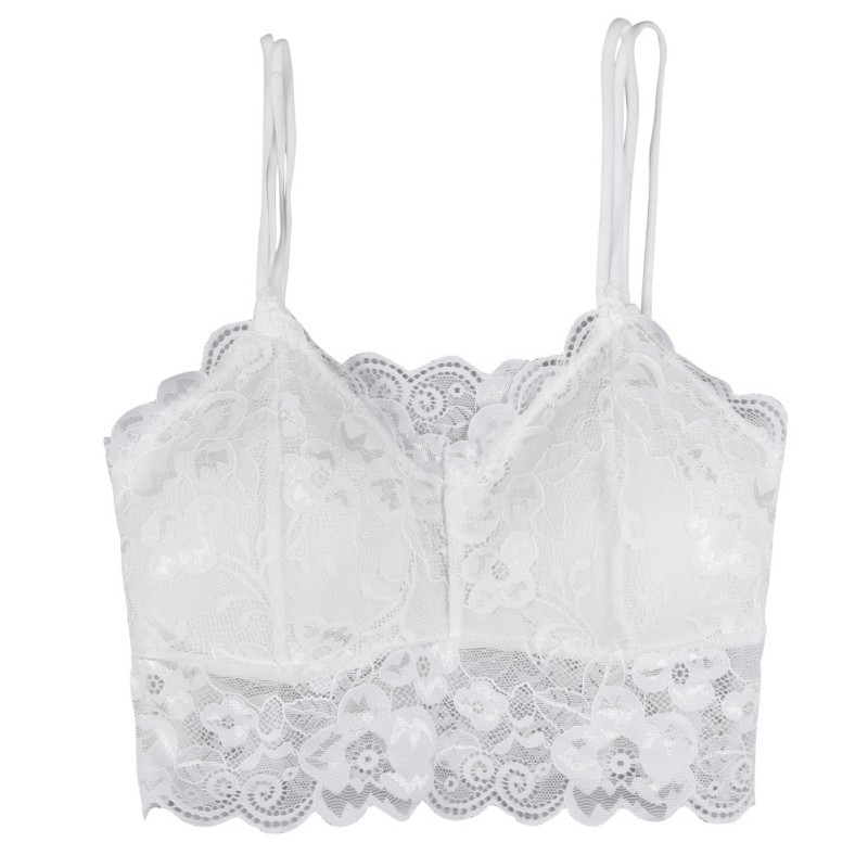 Lenceríasujetador acolchado sexy - encaje superior