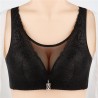Solid lace bra with push up - large sizeLingerie