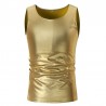 Shiny metallic t-shirt - sleeveless vestT-shirts